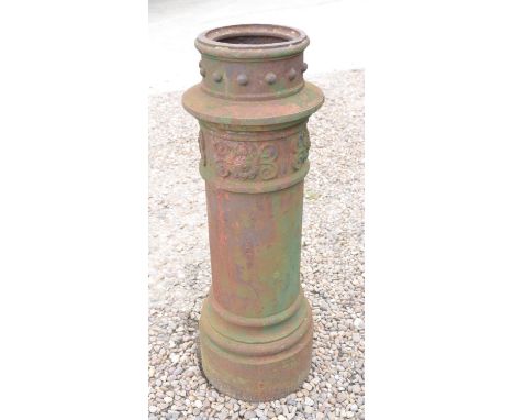 Vintage cast iron street lamp base 