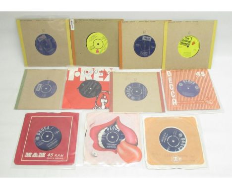 The Rolling Stones - mixed collection of vinyl 7" 45 RPM inc. 'Little Red Rooster' F.12014, 'It's All Over Now' F.11934, 'I C