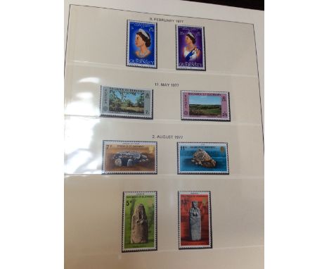 Jersey &amp; Guernsey, QEII, u/m mint in two loose-leaf Lindner ring binders, together with Benham Princes of Wales FDC's and