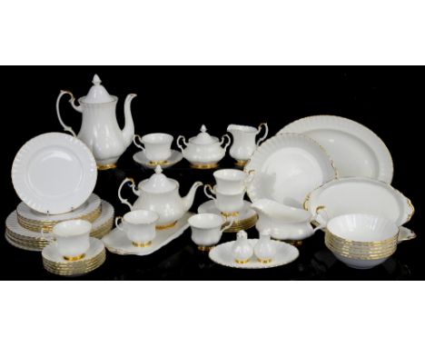 Royal Albert Val D'or dinner / tea / coffee service for six       