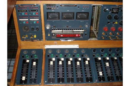 Bbc Local Radion Mk3 Desk And Technics Sp10 Turntable