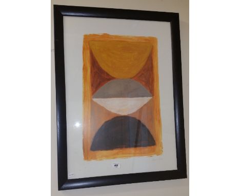 Breon O'Casey (1928-2011), Limited Edition Print. Signed by the artist, framed and glazed. Breon was the son of Irish playwri