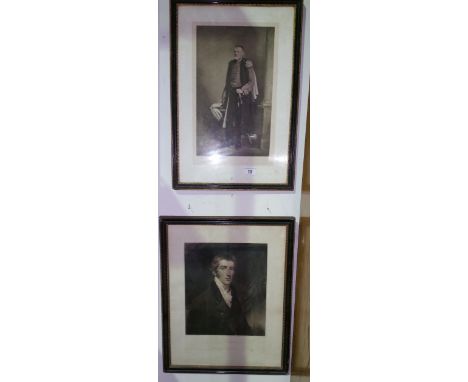 Two 19th/Early 20th Century Portrait Engravings.