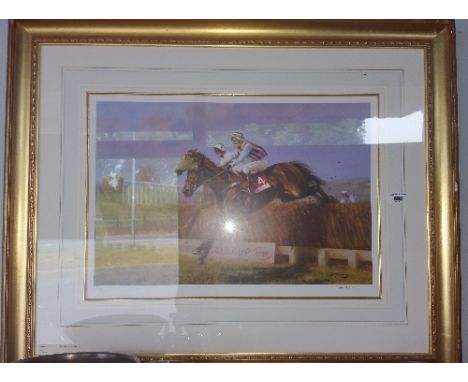 A Signed Limited Print after Graham Isom of 'Best Mate', Signed lower right, 30/495. 