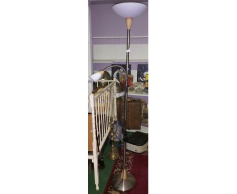 A Father and Son Standard Lamp.