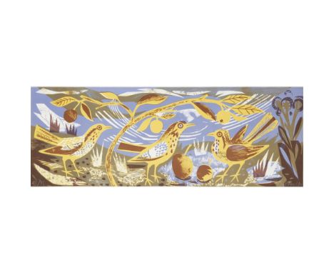 [§] MARK HEARLD (BRITISH B.1974)THRUSHES AND CRAPAPPLES - 2010 Signed, dated and numbered 45/95 in pencil, lithograph, unfram