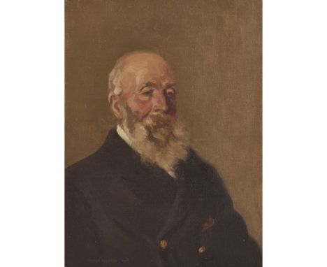 GEORGE HOUSTON R.S.A., R.S.W., R.I. (SCOTTISH 1869-1947)PORTRAIT OF ANDREW MCKELLAR Signed and dated 1925, oil on canvas60cm 