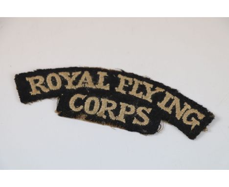 A WW1 British Royal Flying Corps shoulder patch.