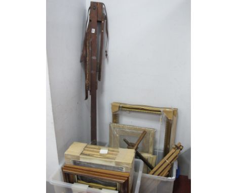 Artist Easel, picture frames, Press Art School Ltd, catalogues, watercolour painting by Frank H Mason, Harry Rountree:- Two B