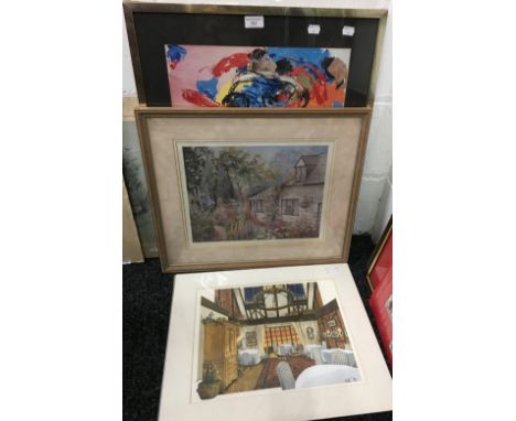 H K WHATMORE (20th century) British, Dingle Bank Nr Bridgnorth, limited edition print, signed, dated '88, titled and numbered