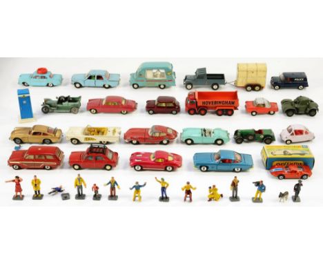 A QUANTITY OF VINTAGE CORGI SPOT ON AND OTHER DIE CAST TOYS