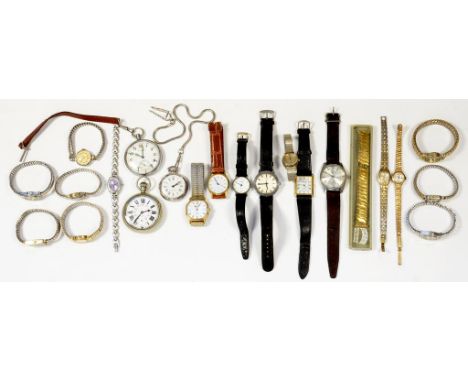 MISCELLANEOUS VINTAGE AND MODERN LADY'S AND GENTLEMAN'S WRIST AND OTHER WATCHES