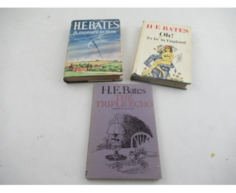 'Oh! To be in England' by H.E.Bates, Michael Joseph, 1963 first edition; 'A moment in Time' by H.E.Bates, Michael Joseph, 196