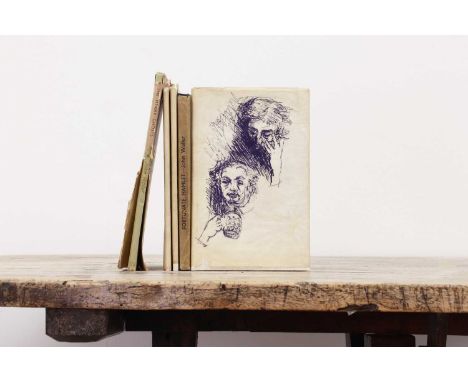 WALLER, John: Five first editions with dws: 3 copies of: Goldenhair and the two black hawks. Two are limited editions of 100,