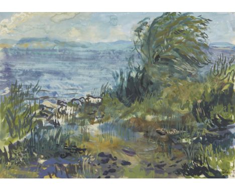 Peter Foldes, British/Hungarian 1924-1977 - Untitled, 1946; gouache on paper, signed and dated lower right 'Peter Foldes 46',