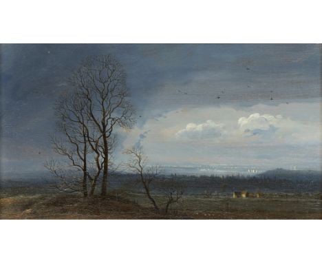 Peter Newcombe, British b. 1943 - Light, after the storm, 1977; oil on panel, signed and dated lower left 'Peter Newcombe 197