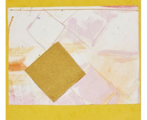 Sandra Blow RA, British 1925-2006 - Untitled, 2003; acrylic, pastel and paper collage, signed and dated lower right 'Blow 200