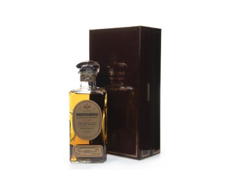 KNOCKANDO 1965 EXTRA OLD RESERVE Single Malt Scotch Whisky Bottled 1990. 750ml, 43% volume, in box.