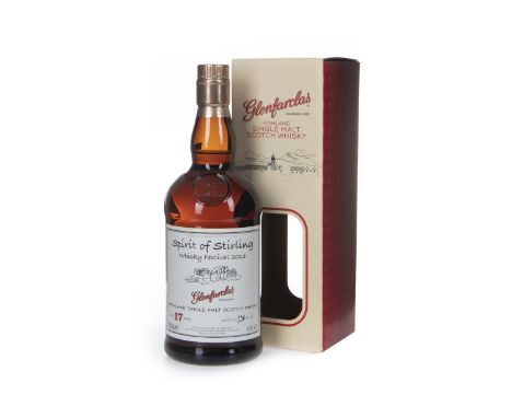 GLENFARLCAS SPIRIT OF STIRLING WHISKY FESTIVAL 2013 AGED 17 YEARS Single Malt Scotch Whisky Bottle no. 116 of 150. 700ml, 43%