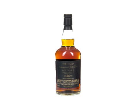 GLENDRONACH 1985 26 YEARS OLD TRUMP INTERNATIONAL GOLF LINKS Single Malt Scotch Whisky Matured in cask no. 1036. Bottled 25 J