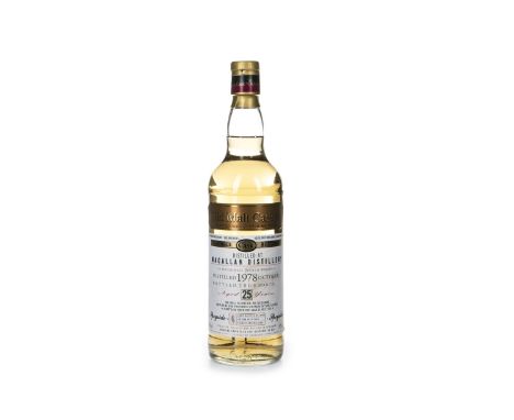 MACALLAN 1978 OLD MALT CASK AGED 25 YEARS Single Malt Scotch Whisky Distilled October 1978, matured in cask DL ref. 1214, bot
