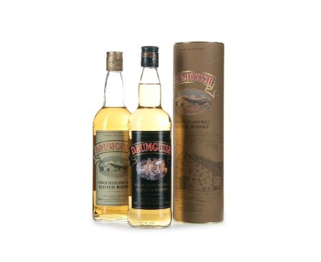 DRUMGUISH (2) Single Malt Scotch Whisky 70cl, 40% volume, one in tube. Two bottles.