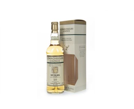 SPEYBURN 1977 CONNOISSEURS CHOICE Single Malt Scotch Whisky Bottled in 2006. 70cl, 43% volume, in carton.