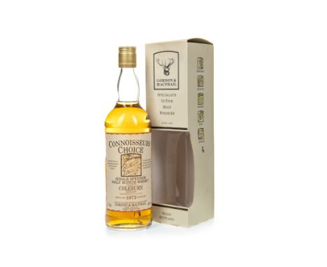 COLEBURN 1972 CONNOISSEURS CHOICE Single Malt Scotch Whisky 75cl, 40% volume, in carton.