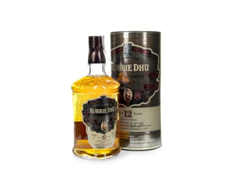 ROBBIE DHU AGED 12 YEARS - ONE LITRE Blended Scotch Whisky One litre, 43% volume, in tube.