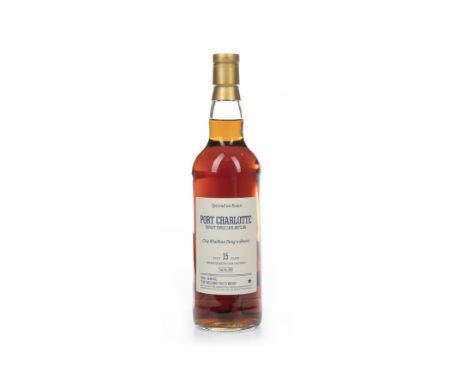 PORT CHARLOTTE PRIVATE CASK AGED 15 YEARS Single Malt Scotch Whisky Filled into sherry quarter cask no. 150 on 17th May 2002.