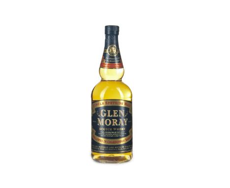 GLEN MORAY CHARDONNAY CASK Single Malt Scotch Whisky Finished in Chardonnay casks. 70cl, 40% volume.