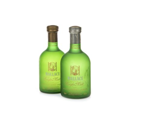 WALLACE - 50CL (2) Single Malt Scotch Whisky Liqueur 50cl, 35% volume. Two bottles.