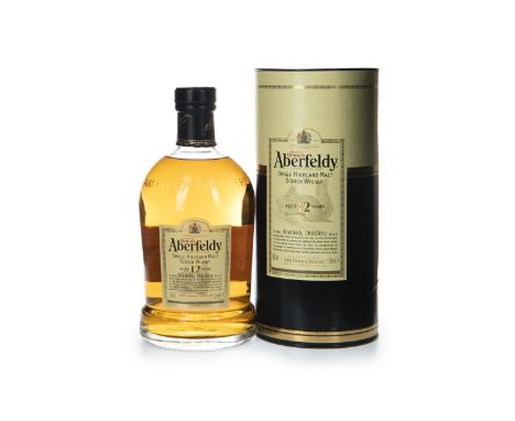 ABERFELDY AGED 12 YEARS - ONE LITRE Single Malt Scotch Whisky One litre, 40% volume, in tube.