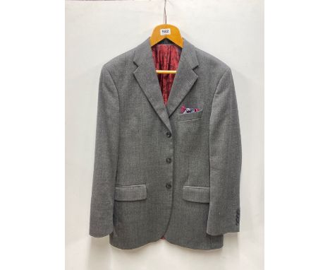 A gent's tailor made wool sports jacket, approx. 38" chest.