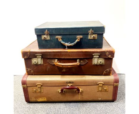 Three vintage cases.