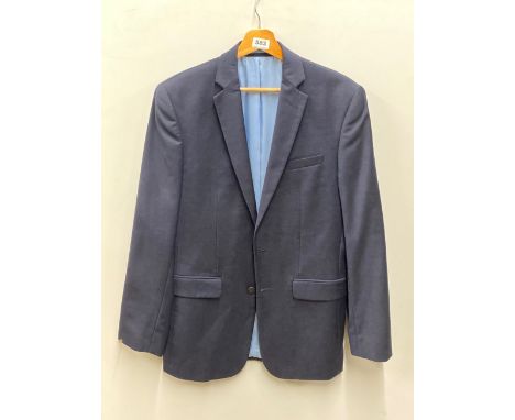 A gent's Charles Tyrwhitt slim fit blue sports jacket, approx. 36" chest.