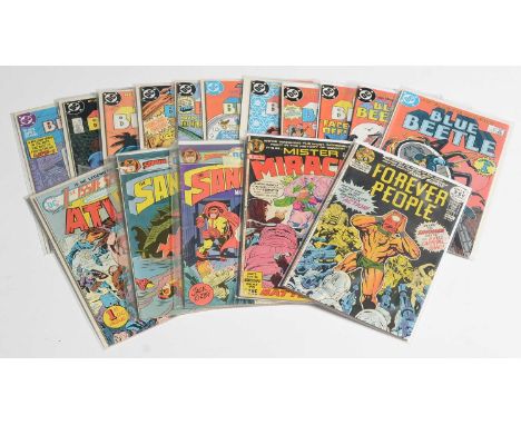The Forever People, No.5; Mister Miracle, No.8; The Sandman, No's. 5 and 6; First Issue Special Introducing Atlas, No.1 and B