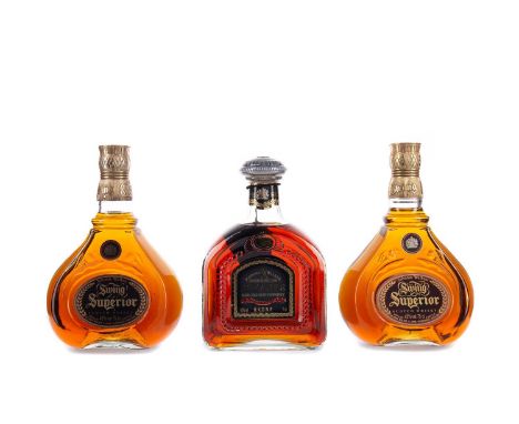 JOHNNIE WALKER PREMIERBlended Scotch Whisky75cl, 43% volume, in carton.JOHNNIE WALKER SWING SUPERIOR (2)Blended Scotch Whisky