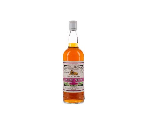 GLENLIVET 1938 GEORGE &amp; J.G SMITHSingle Malt Scotch Whisky75cl, 40% volume.Condition report: Fill level mid neck.Bottle, 