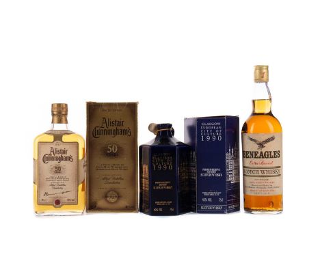 ALISTAIR CUNNINGHAM'S 50 YEARSBlended Scotch Whisky75cl, 40% volume, in carton.BENEAGLES EXTRA SPECIALBlended Scotch Whisky26