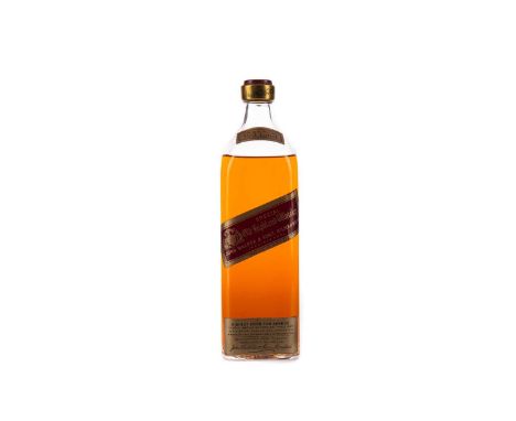 JOHNNIE WALKER RED LABEL PRE-1934Blended Scotch WhiskyFull sized bottle, no strength stated.Condition report: Fill level very