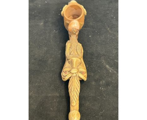 Oriental pipe with acorn