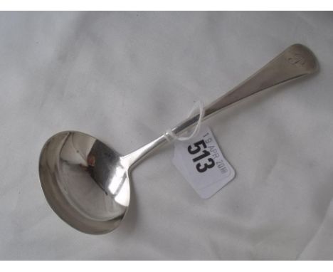 Georgian oe pattern sauce ladle Lon  1813 by TW & JH   40g         