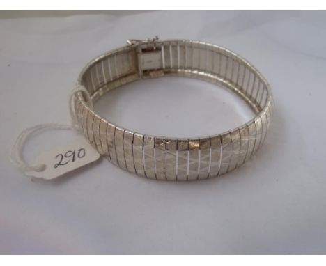 Silver flexi bangle 28.4g      