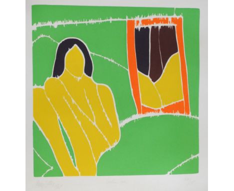 Phillip Sutton, Heather Cooke, signed and dated 1969, inscribed with title, numbered 22/35, screenprint, 89 x 68cm, (SH), unf