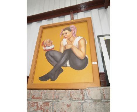 vintage figure study print