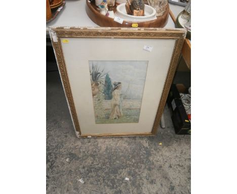 vintage signed print