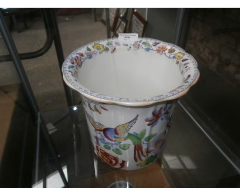 vintage masons ironstone planter a/f