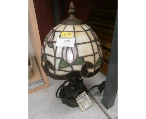 small tiffany style table lamp