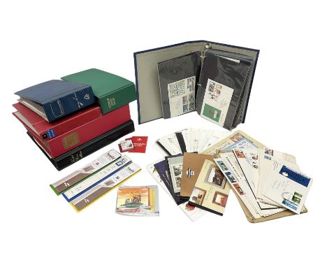 Mostly Great British stamps, including various first day covers, Queen Elizabeth II stamp booklets and books etc and various 